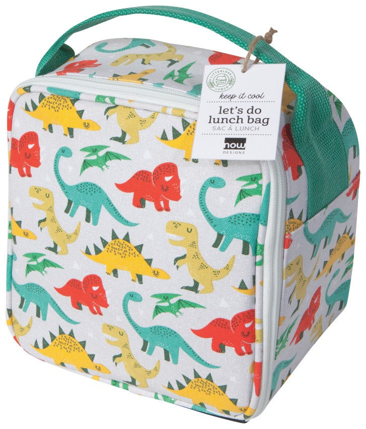 Dino Zoo Insulated Kids Lunch Bag
