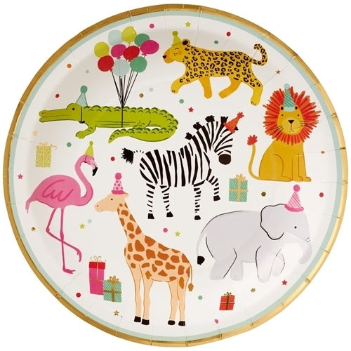 PARTY ANIMAL DINNER PLATE