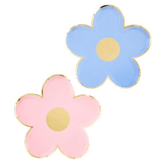 MOD PARTY FLOWER PLATES disc