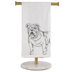 BULLDOG PRIDE HAND TOWEL