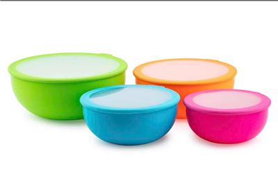 8pc EVERYDAY NESTING STORAGE BOWLS WITH LIDS