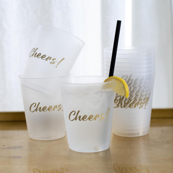 CHEERS PARTY FROST FLEX CUPS