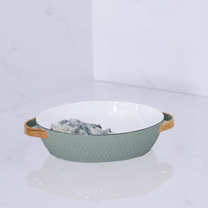 BEATRIZ BALL SMALL OVAL BAKER, SAGE