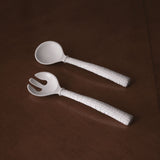 VIDA CROC SALAD SERVERS, WHITE