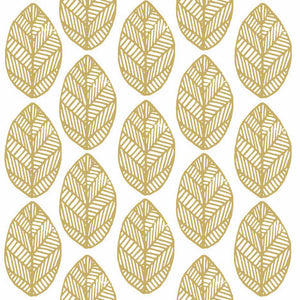 GOLD LEAVES LUNCH NAPKIN