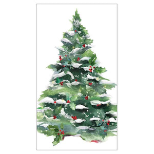 WINTER TREE GUEST TOWEL