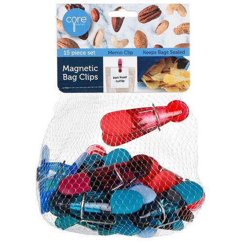15pc MAGNETIC BAG CLIPS