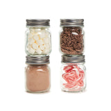 HOT COCOA BAR MASON JAR KIT, 4 PC