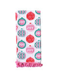 JOY ORNAMENTS TEA TOWEL