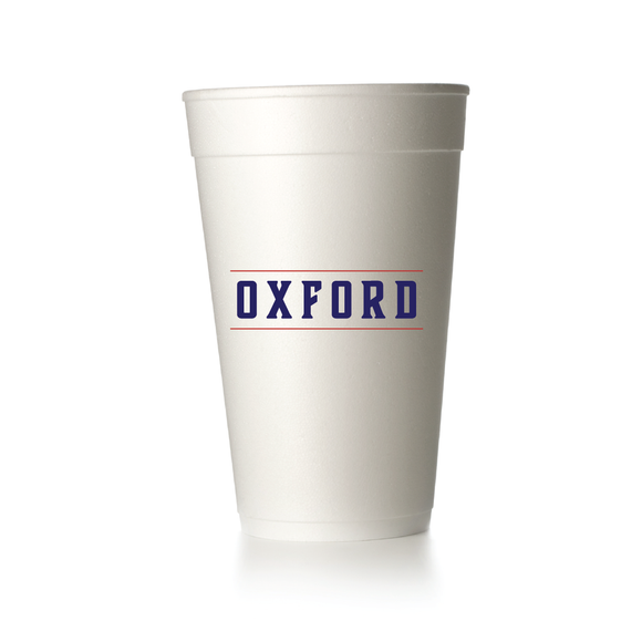 OXFORD FOAM CUPS