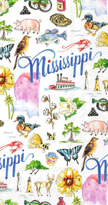 MISSISSIPPI COLLECTION GUEST NAPKIN