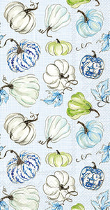 CHINOISERIE STACKED PUMPKIN GUEST TOWEL