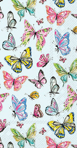 BUTTERFLY MEDLEY GUEST NAPKIN