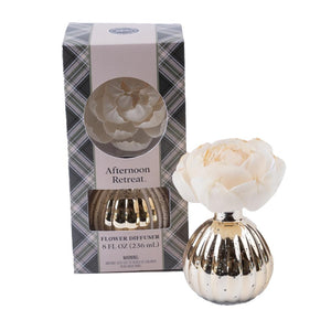 AFTERNOON RETREAT GOLD FLOWER DIFFUSER