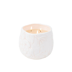 SWEET GRACE FLORAL CERAMIC CANDLE