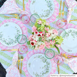 ENGLISH GARDEN SCALLOPED PAPER PLACEMATS