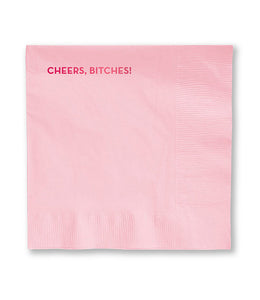 CHEERS, B*S COCKTAIL NAPKIN