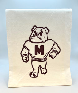 RETRO BULLDOG TOWEL