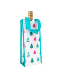 TREES, BOWS & PLAID WINE BAGS