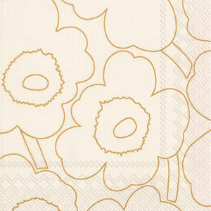 UNIKKO GOLD COCKTAIL NAPKIN