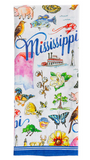 MISSISSIPPI COLLECTION TEA TOWELS, SET OF 2