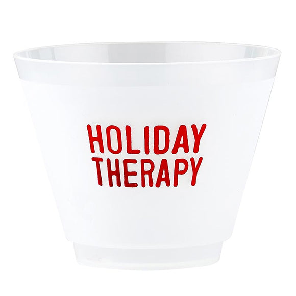 HOLIDAY THERAPY FROST FLEX CUPS, 9oz