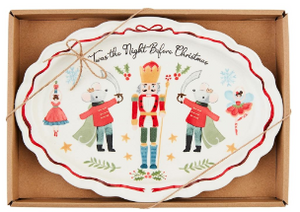 NUTCRACKER BOXED SENTIMENT PLATE