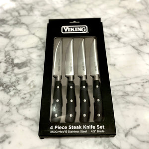 VIKING LIMITED EDITION 4 PIECE STEAK KNIFE SET