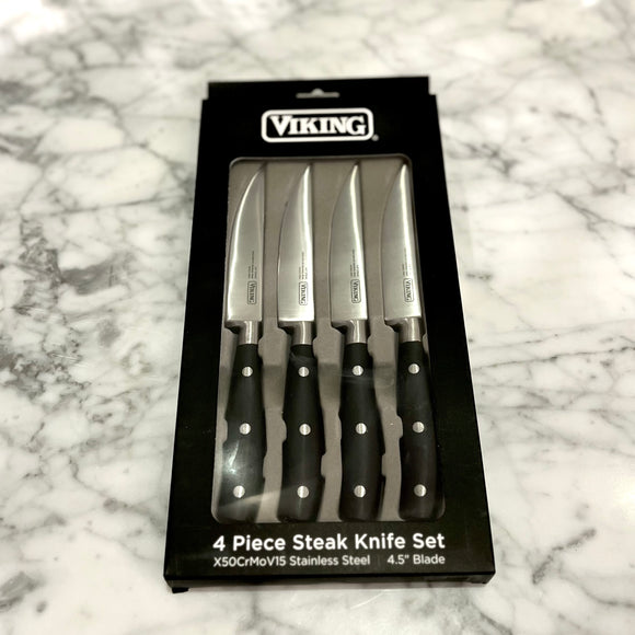 VIKING LIMITED EDITION 4 PIECE STEAK KNIFE SET