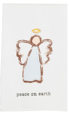 PEACE ON EARTH NATIVITY TOWEL