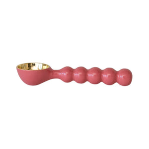 ENAMELED ALUMINUM  ICE CREAM SCOOP, PINK