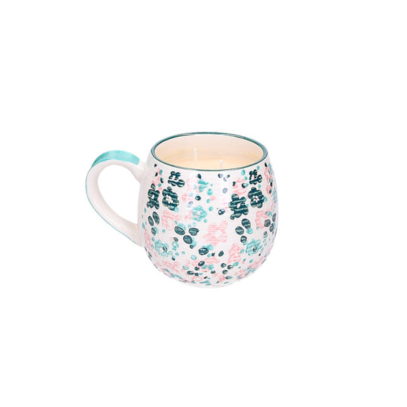 SWEET GRACE DAINTY FLORAL CUP CANDLE