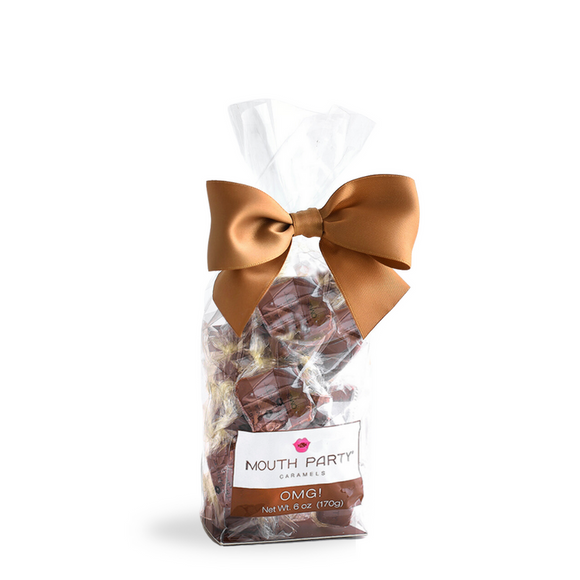 OMG! CHOCOLATE DIPPED CARAMEL GIFT BAG