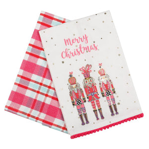 NUTCRACKER TEA TOWELS, SET OF 2