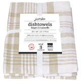 SANDSTONE JUMBO DISHTOWELS