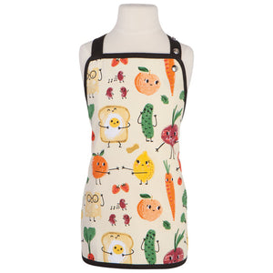 FUNNY FOOD KIDS APRON