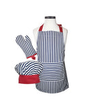 KIDS STRIPED APRON SET