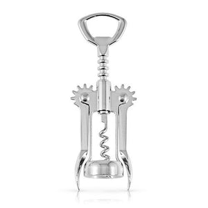 CHROME WINGED CORKSCREW