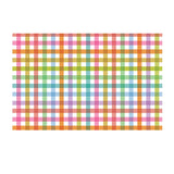 GINGHAM PAPER PLACEMATS