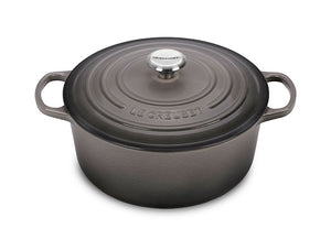 5.5 QT ROUND DUTCH OVEN OYSTER GREY