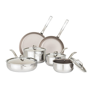 VIKING 10pc 7-PLY TITANIUM COOKWARE SET