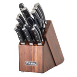 VIKING 10pc TITANIUM COOKWARE & 15pc KNIFE SET