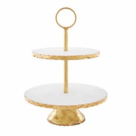 MARBLE SERVING STAND