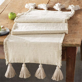 OFF WHITE PONCHAA TABLE RUNNER