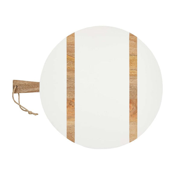 WHITE LARGE ROUND BOARD disc