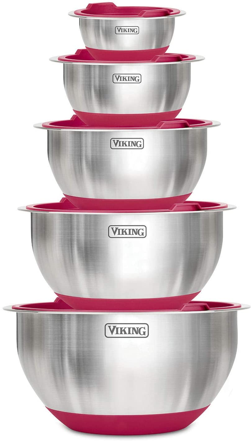 VIKING 10 PC STAINLESS MIXING BOWLS – Viking Cooking School