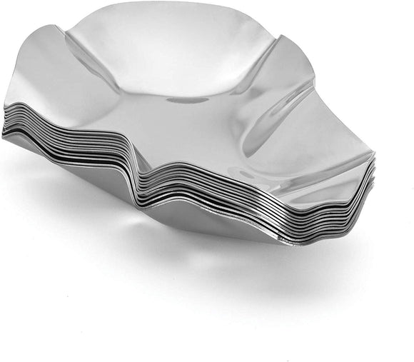 STAINLESS STEEL OYSTER SHELL 12 PK