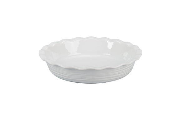 FLUTED PIE DISH