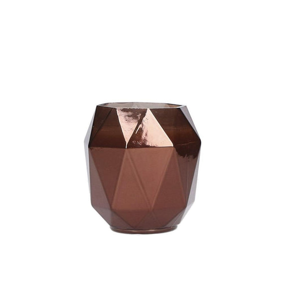AFTERNOON RETREAT FACETED GLASS CANDLE