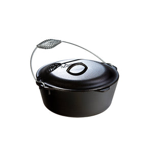 LODGE 7 QT DUTCH OVEN w/ BAIL HANDLE